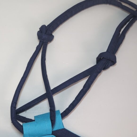 Bahamas Canvas Tote Bag Large Travel Purse Beach Ocean Island Vacation Rope - Picture 4 of 12